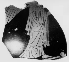 LEKYTHOS, SQUAT, FRAGMENT (ATHENIAN, RED-FIGURE)