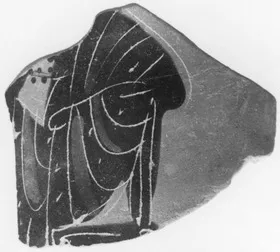 LEKYTHOS, FRAGMENT (ATHENIAN, BLACK-FIGURE)