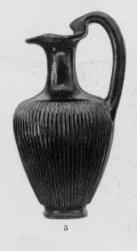 OINOCHOE (CALENIAN, BLACK GLAZE)