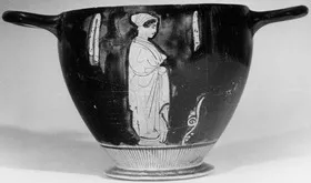 SKYPHOS (ATHENIAN, RED-FIGURE)