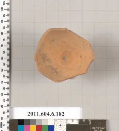 Terracotta fragment of a lekythos (oil flask)