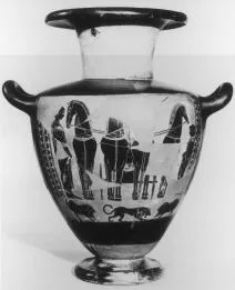 HYDRIA (ATHENIAN, BLACK-FIGURE)