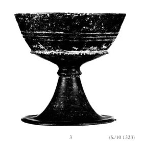 CHALICE (ETRUSCAN, BUCCHERO)