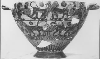 SKYPHOS KRATER (ATHENIAN, BLACK-FIGURE)