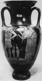 AMPHORA, NECK (ATHENIAN, RED-FIGURE)