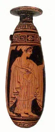 ALABASTRON (ATHENIAN, RED-FIGURE)