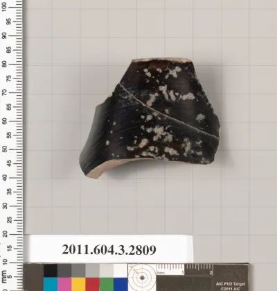 Terracotta fragment of a beaked oinochoe (jug)