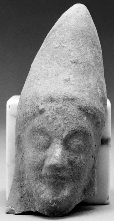 Female Head with Conical Polos