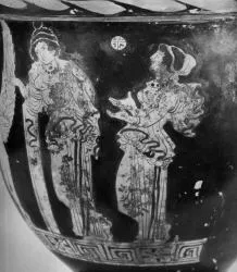 KRATER, BELL (SOUTH ITALIAN, LUCANIAN, RED-FIGURE)