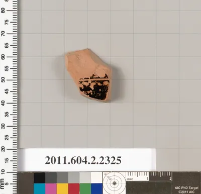 Terracotta fragment of a skyphos (deep drinking cup)?