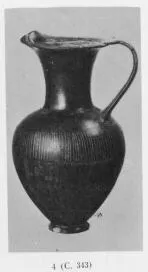 OINOCHOE (ETRUSCAN, BUCCHERO)