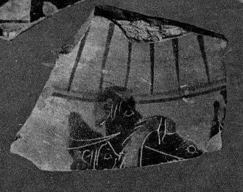 LID, FRAGMENT (ATHENIAN, BLACK-FIGURE)