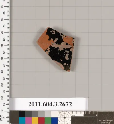 Terracotta fragment of an olpe (jug)