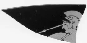 CUP, FRAGMENT (ATHENIAN, RED-FIGURE)