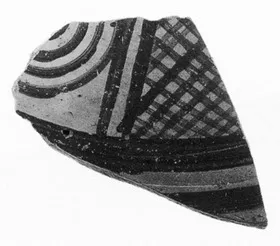 AMPHORA, BELLY, FRAGMENT (LACONIAN GEOMETRIC)