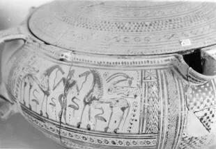 PYXIS (ATHENIAN GEOMETRIC, SILHOUETTE)
