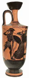 LEKYTHOS (ATHENIAN, BLACK-FIGURE)