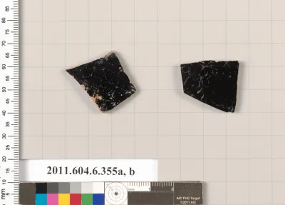 Terracotta fragments of closed shapes