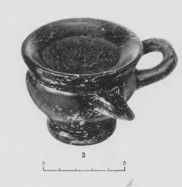 FEEDER (ATHENIAN, BLACK GLAZE)