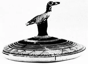 PYXIS LID (ATHENIAN GEOMETRIC)
