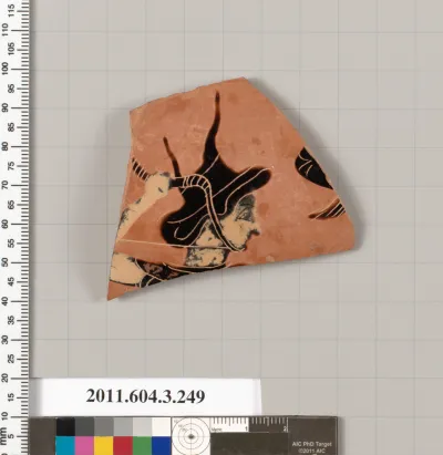 Terracotta fragment of a neck-amphora (jar)