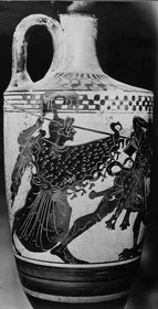 LEKYTHOS (ATHENIAN, BLACK-FIGURE)