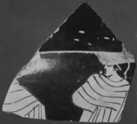CUP, FRAGMENT (ATHENIAN, RED-FIGURE)