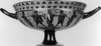 CUP, SIANA (ATHENIAN, BLACK-FIGURE)