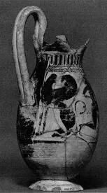 OLPE (CORINTHIAN, BLACK-FIGURE)