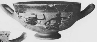 CUP SKYPHOS (ATHENIAN, BLACK-FIGURE)