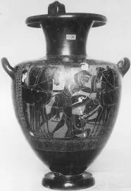HYDRIA (ATHENIAN, BLACK-FIGURE)