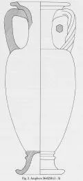 AMPHORA, NECK (SOUTH ITALIAN, CAMPANIAN, RED-FIGURE)