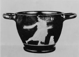 SKYPHOS (ATHENIAN, RED-FIGURE)