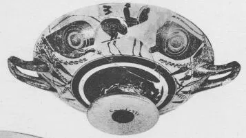 CUP A (ATHENIAN, BLACK-FIGURE)