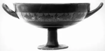CUP, LITTLE MASTER BAND (ATHENIAN, BLACK-FIGURE)