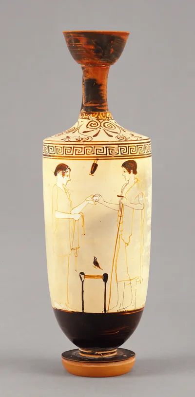 Attic White-ground Lekythos