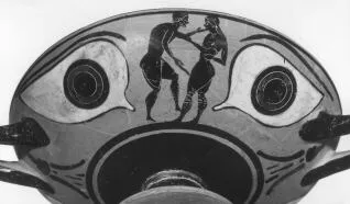 CUP A (ATHENIAN, BLACK-FIGURE)