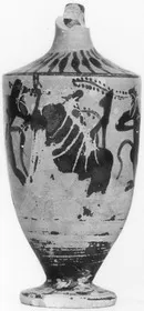 LEKYTHOS (ATHENIAN, BLACK-FIGURE)