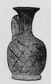 LEKYTHOS, SQUAT (ATHENIAN, BLACK PATTERN)