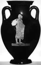 AMPHORA, BELLY, TYPE B (ATHENIAN, RED-FIGURE)