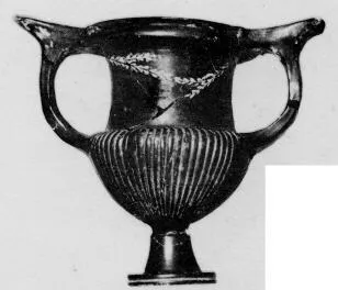 KRATER (SOUTH ITALIAN, CAMPANIAN, BLACK GLAZE)
