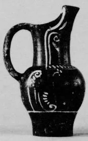 OINOCHOE (ETRUSCAN, BLACK GLAZE)