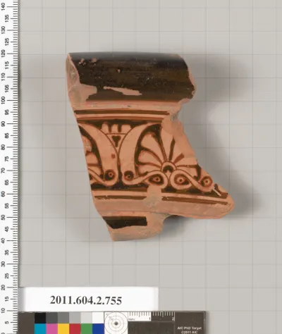 Terracotta fragment of a calyx-krater (bowl for mixing wine and water)