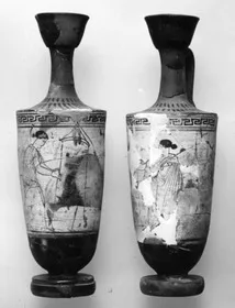 LEKYTHOS (ATHENIAN, RED-FIGURE)