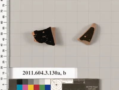 Terracotta fragments of amphorae (jars)