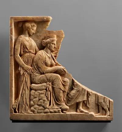 Votive Relief to Demeter and Kore