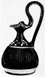 OINOCHOE (SOUTH ITALIAN, GNATHIAN, BLACK GLAZE)
