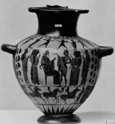 HYDRIA (ATHENIAN, BLACK-FIGURE)