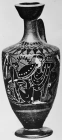 LEKYTHOS (ATHENIAN, BLACK-FIGURE)