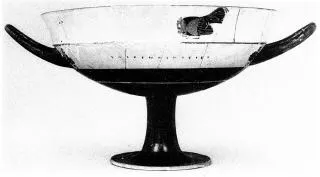 CUP, LITTLE MASTER LIP (ATHENIAN, BLACK-FIGURE)